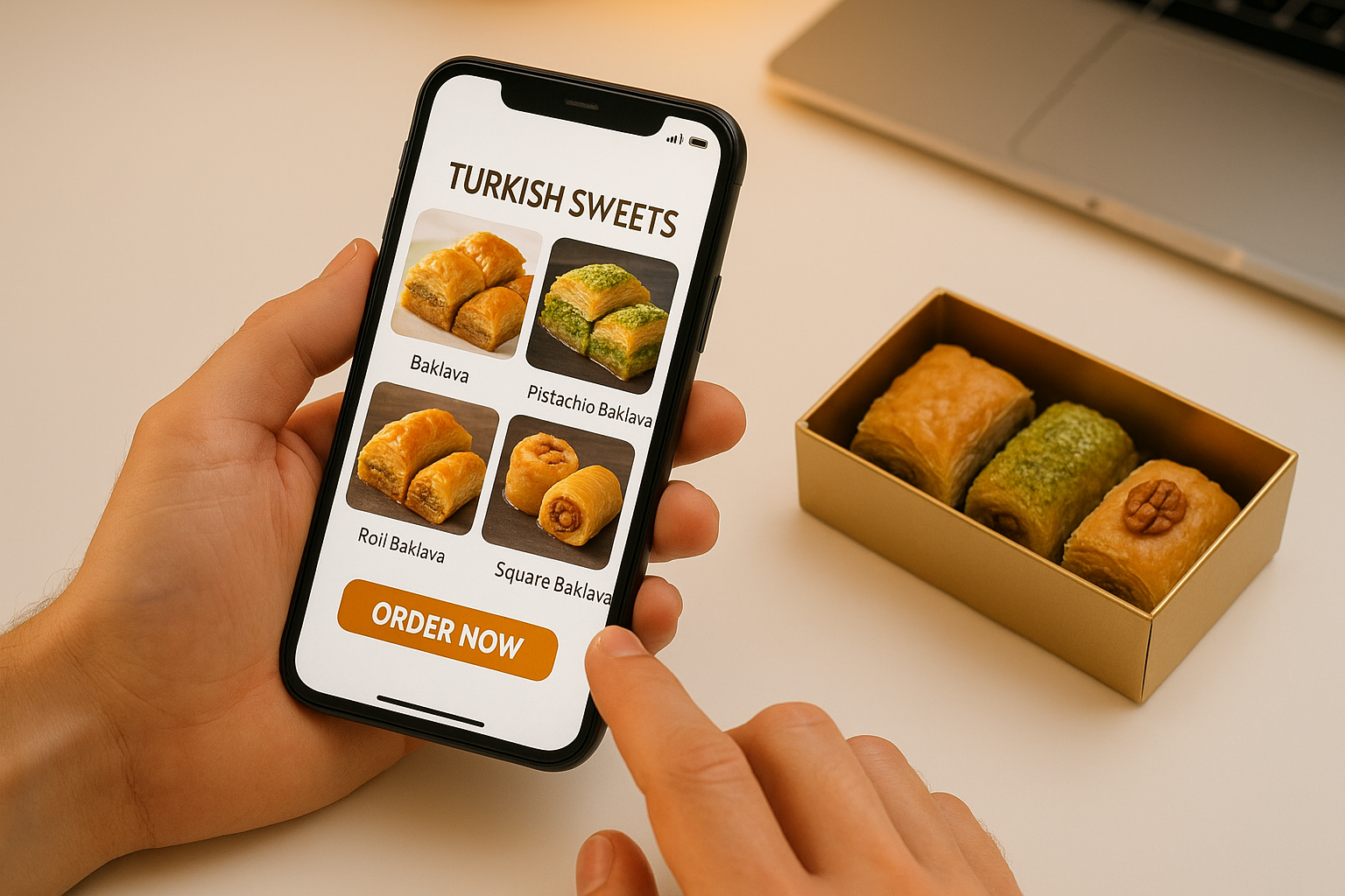 Kolay online siparis sistemi